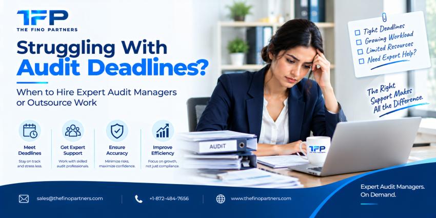 Struggling With Audit Deadlines? When to Hire Expert Audit Managers or Outsource Work