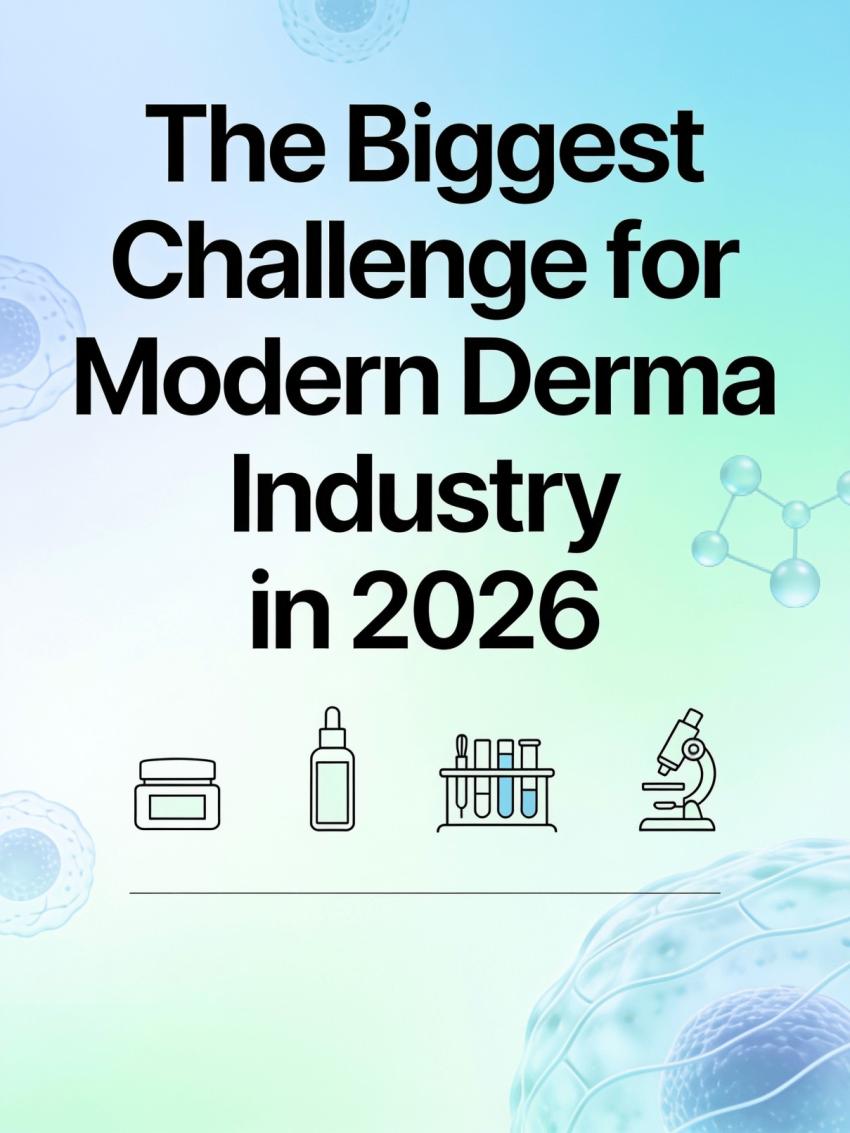 The Biggest Challenge for Modern Derma Industry in 2026