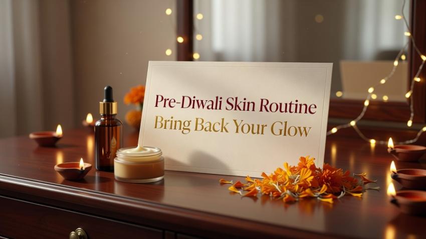 Pre-Diwali Skin Routine: Bring Back Your Glow