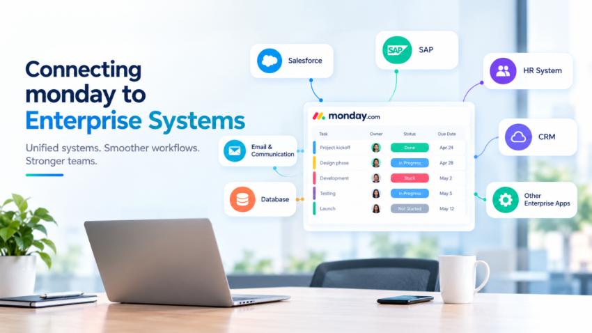 Connecting monday to Enterprise Systems: A Smarter Way to Work